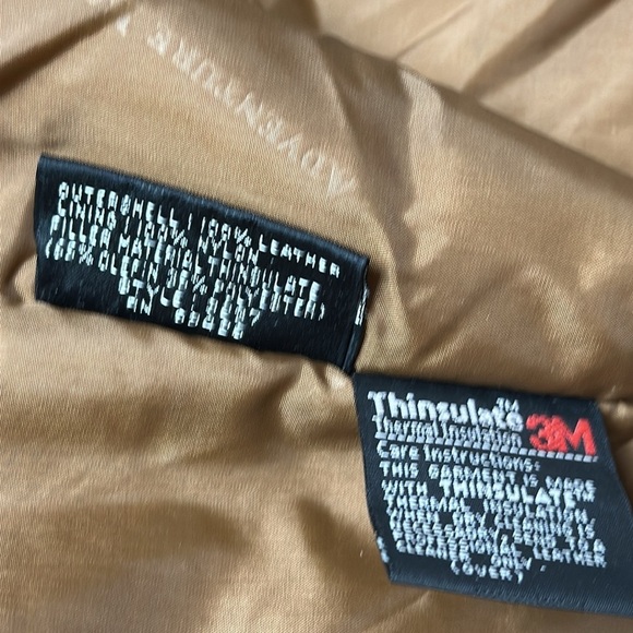 Adventure Bound by Wilson Thinsulate leather suede duster coat, fully lined, M, - Picture 4 of 13